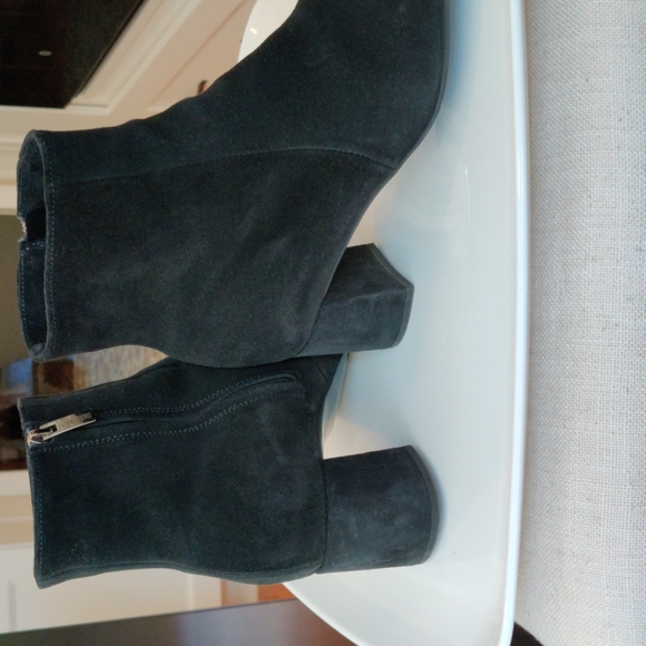 Suede black boots - Picture 5 of 6